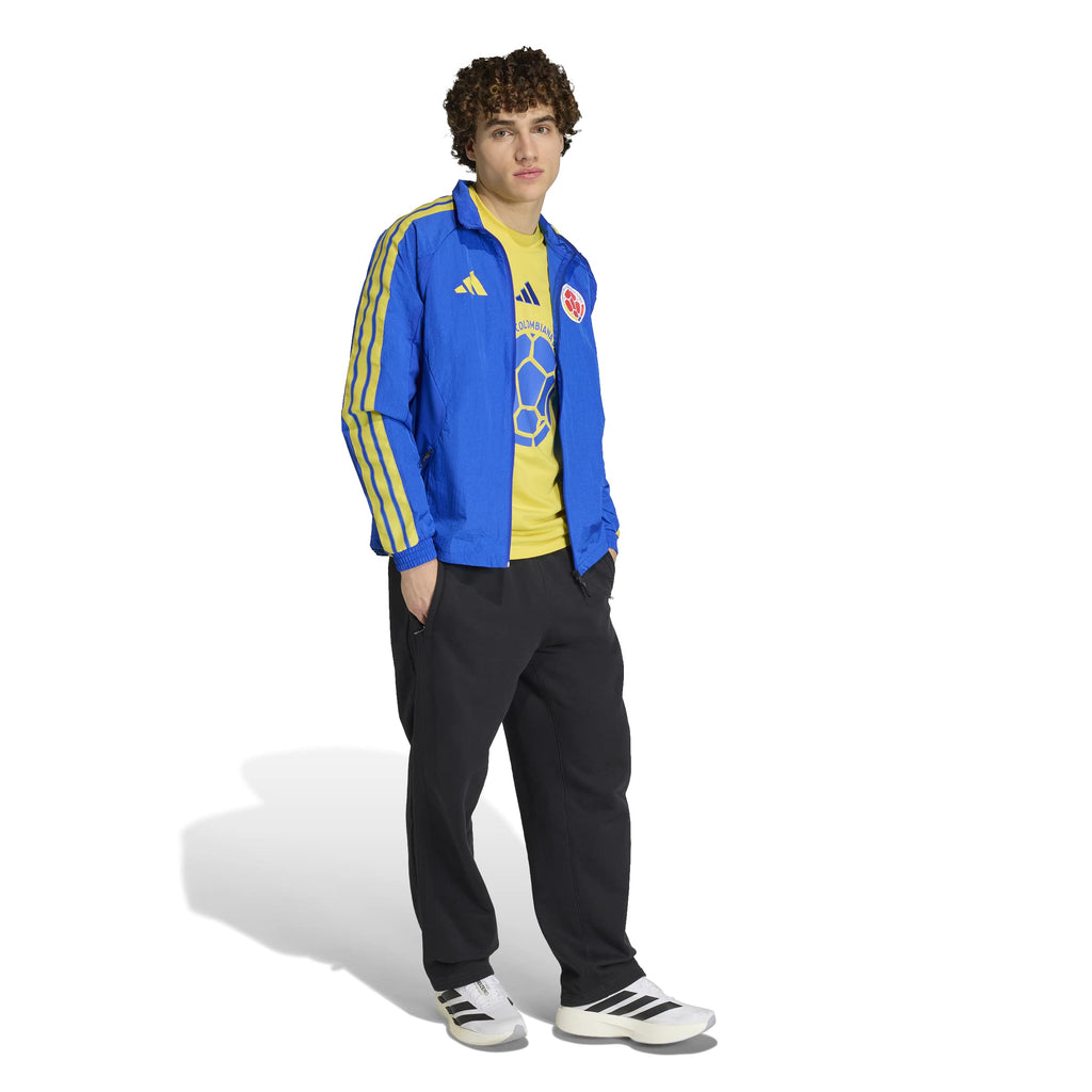 adidas Colombia Home Anthem Jacket product image 4, provided for visual reference and product detail review
