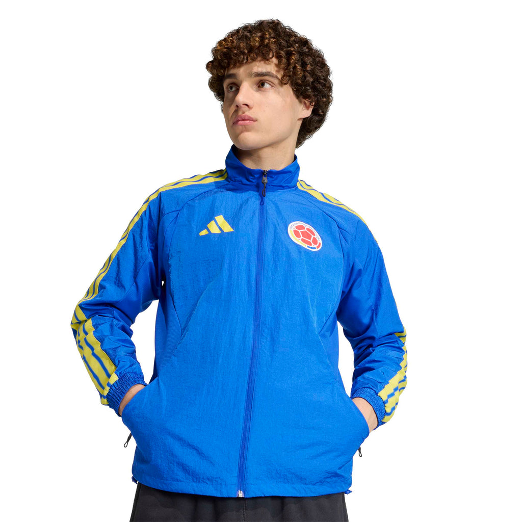 adidas Colombia Home Anthem Jacket product image 7, provided for visual reference and product detail review