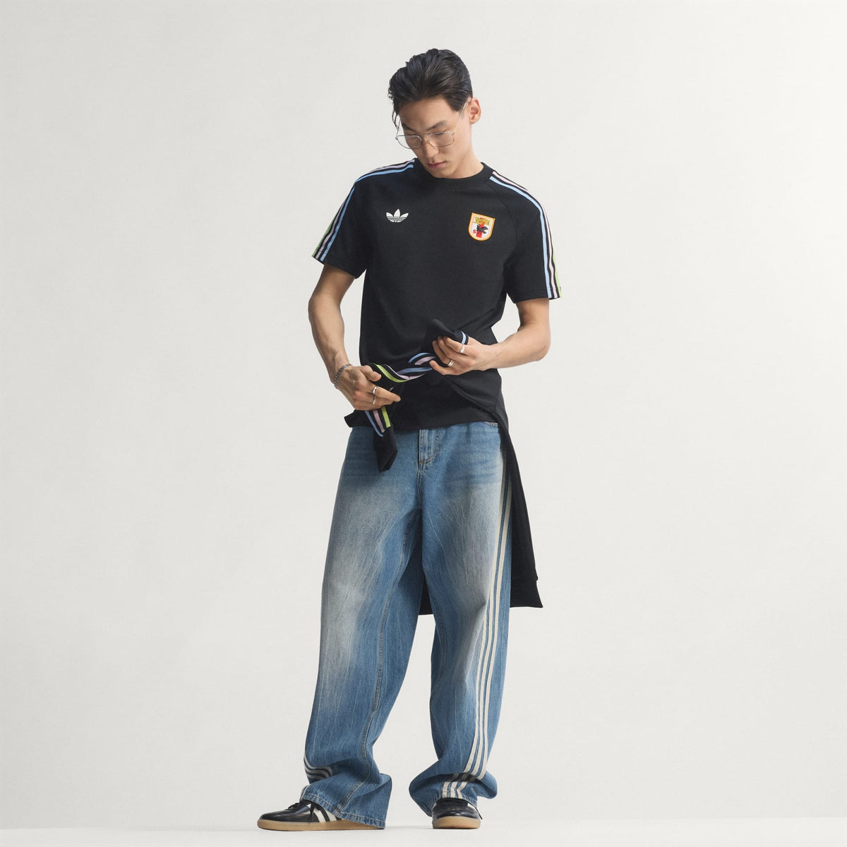 adidas Japan Originals T-Shirt product image 3, provided for visual reference and product detail review
