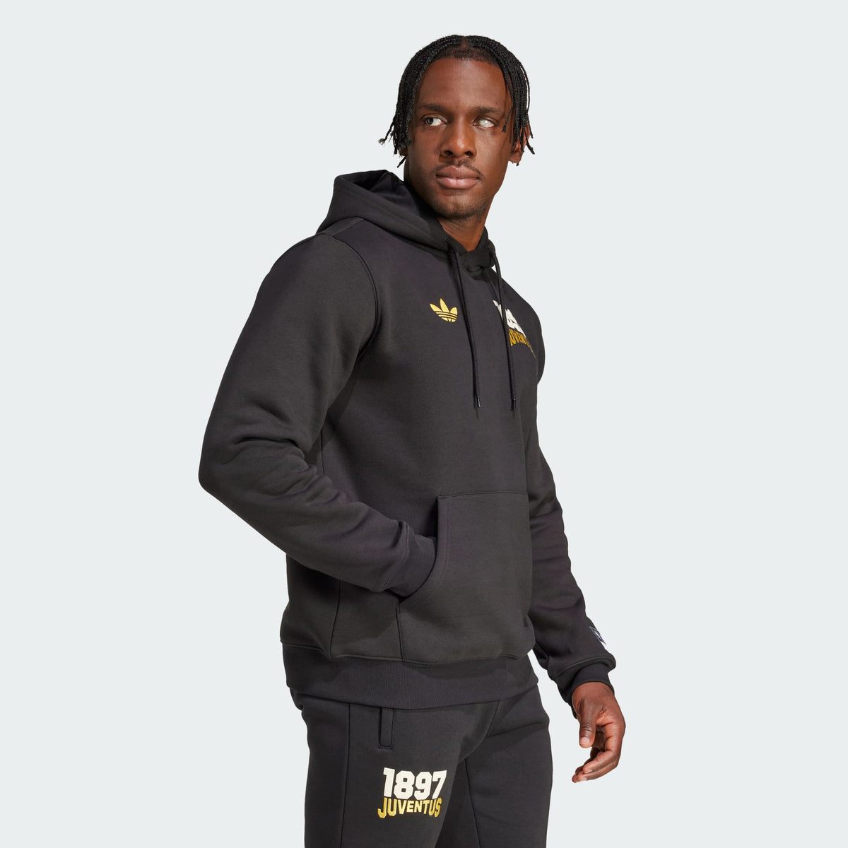 adidas Juventus VRCT Men Hoodie product image 3, provided for visual reference and product detail review