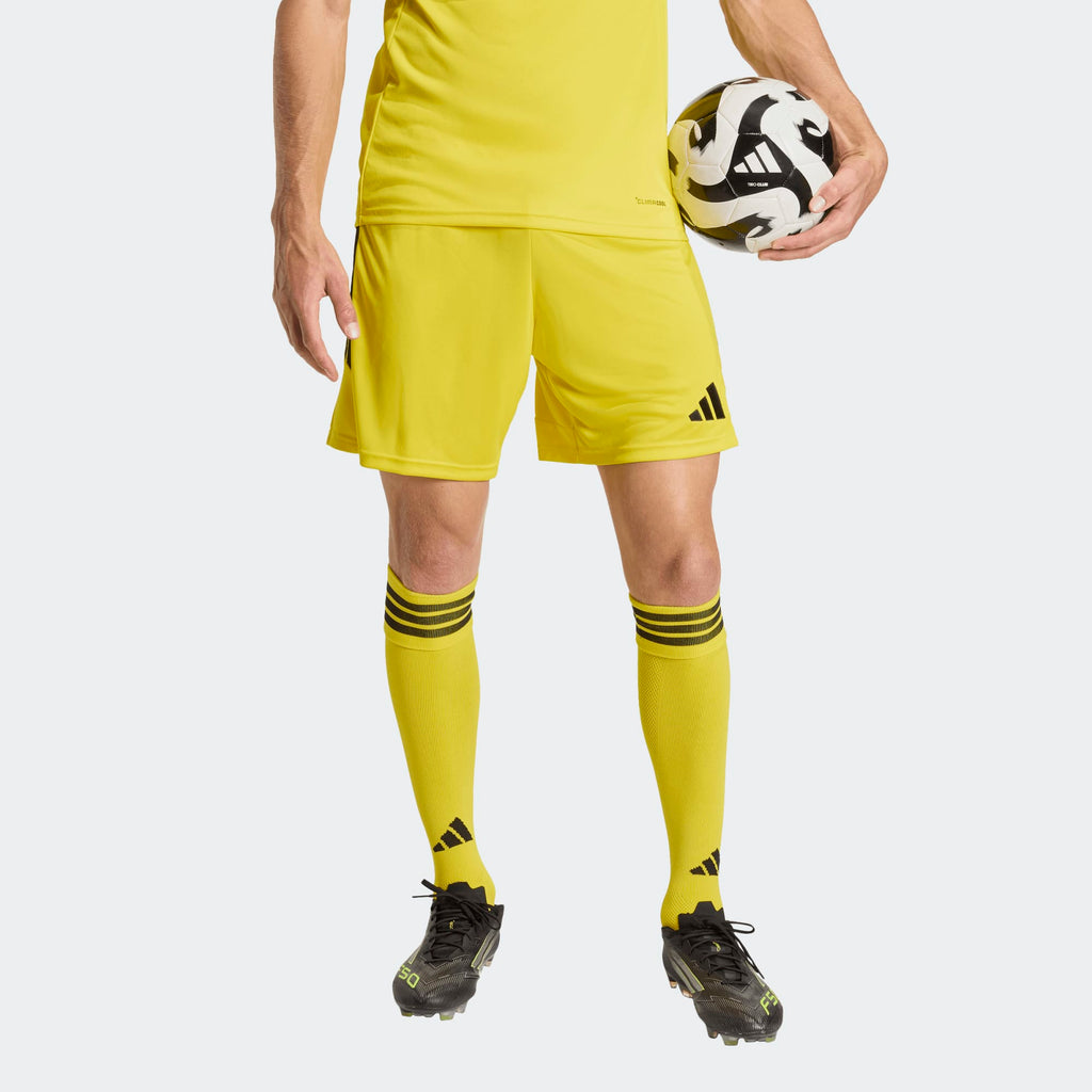 adidas Tiro 26 League Shorts Yellow/Black Men product image 2, provided for visual reference and product detail review