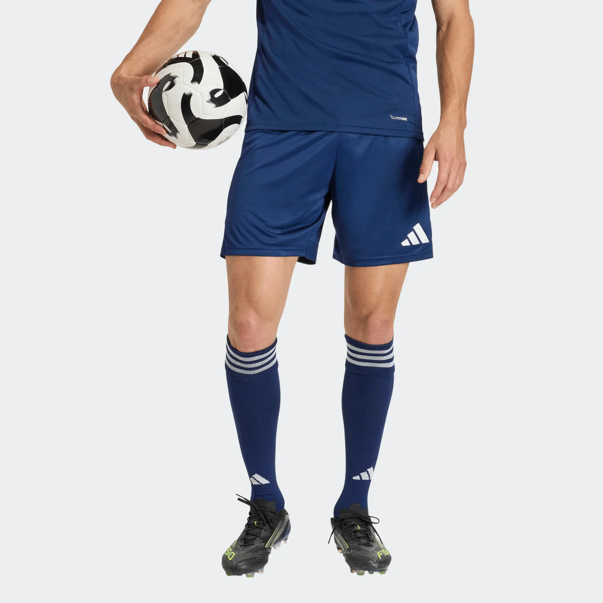 adidas Tiro 26 League Soccer Short Navy/White Men product image 2, provided for visual reference and product detail review
