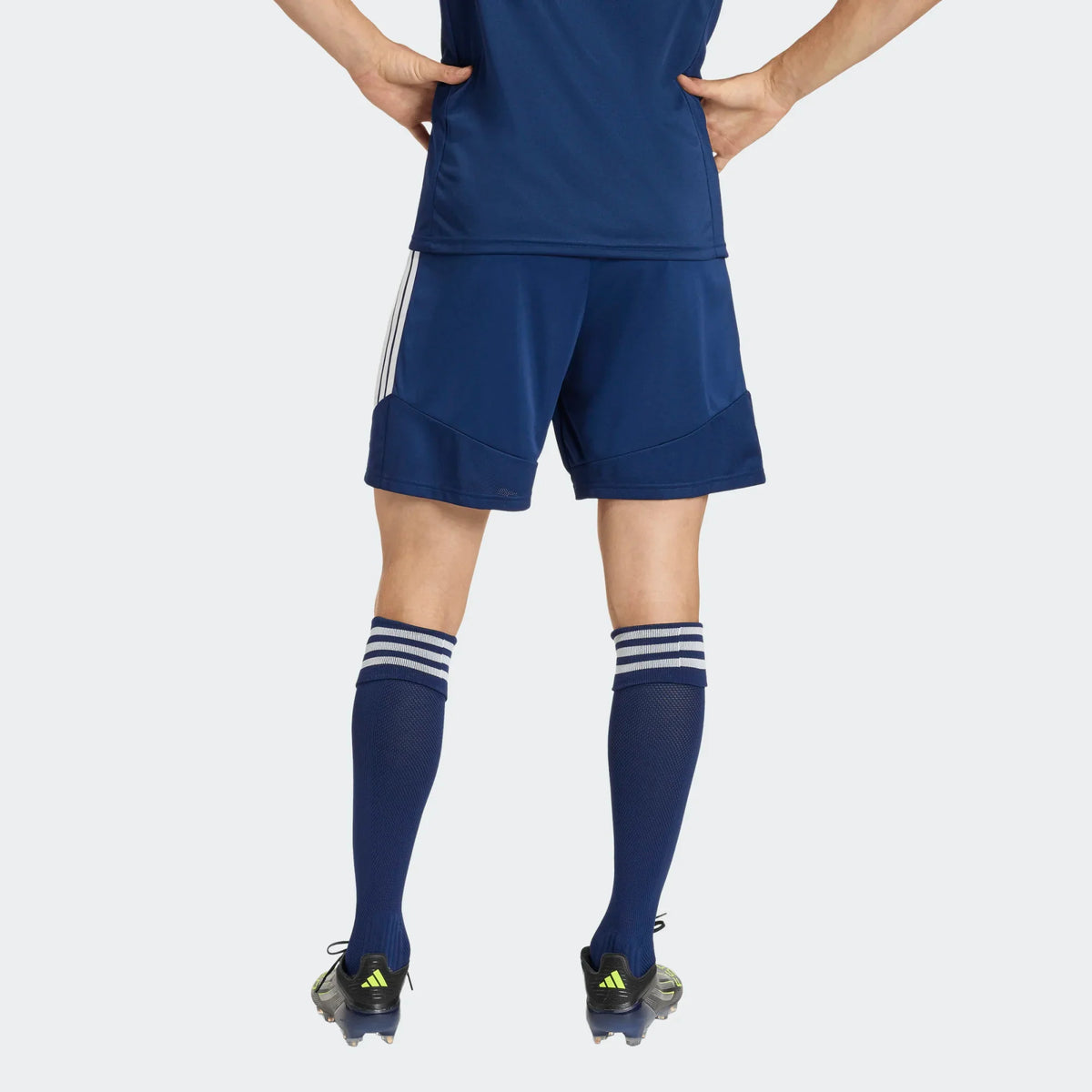 adidas Tiro 26 League Soccer Short Navy/White Men product image 3, provided for visual reference and product detail review