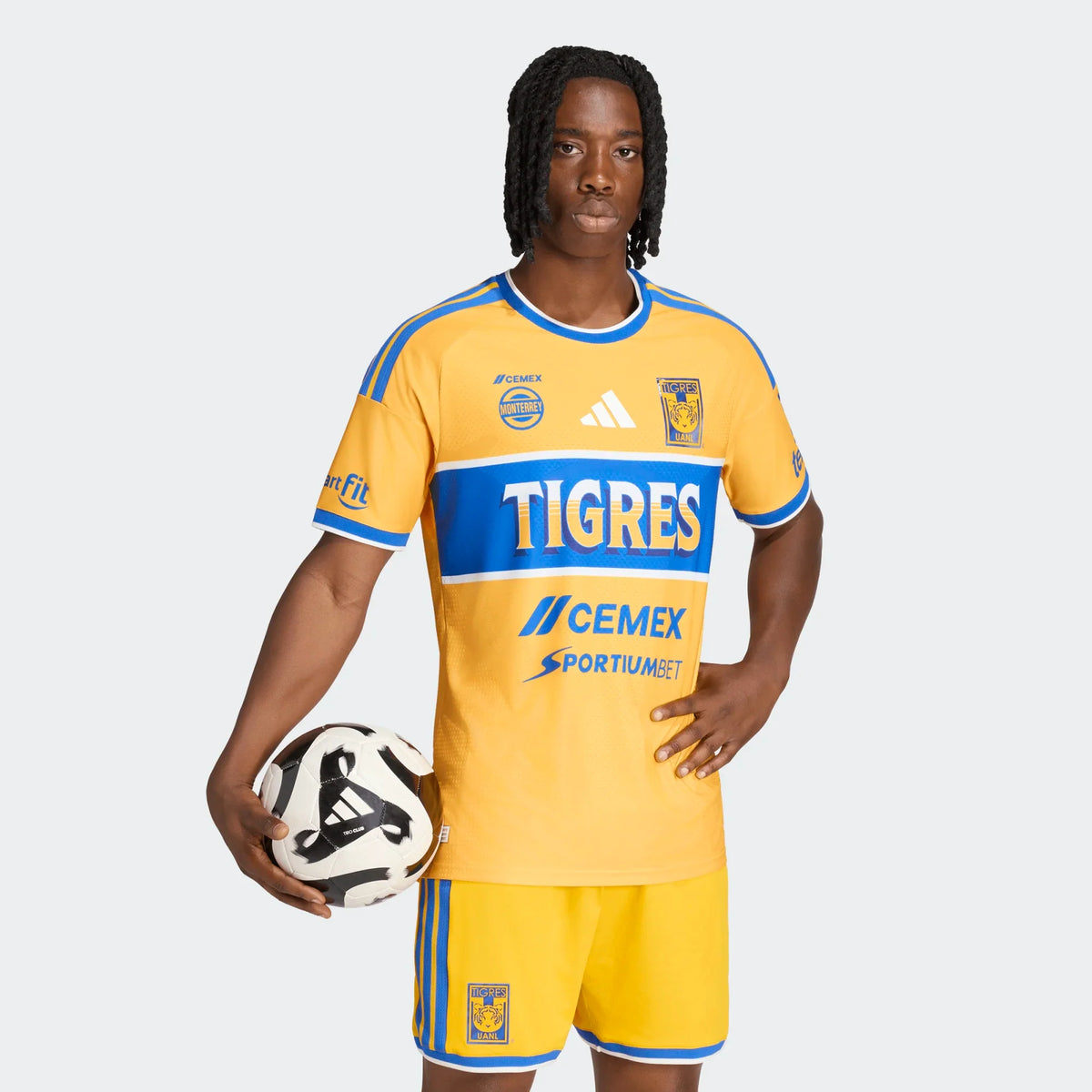 adidas Tigres UANL 26/27 Home Jersey Authentic product image 8, provided for visual reference and product detail review