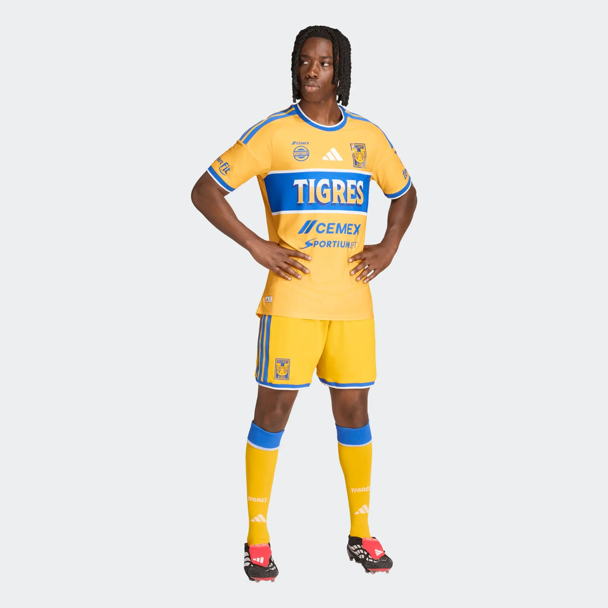 adidas Tigres UANL 26/27 Home Jersey Authentic product image 5, provided for visual reference and product detail review