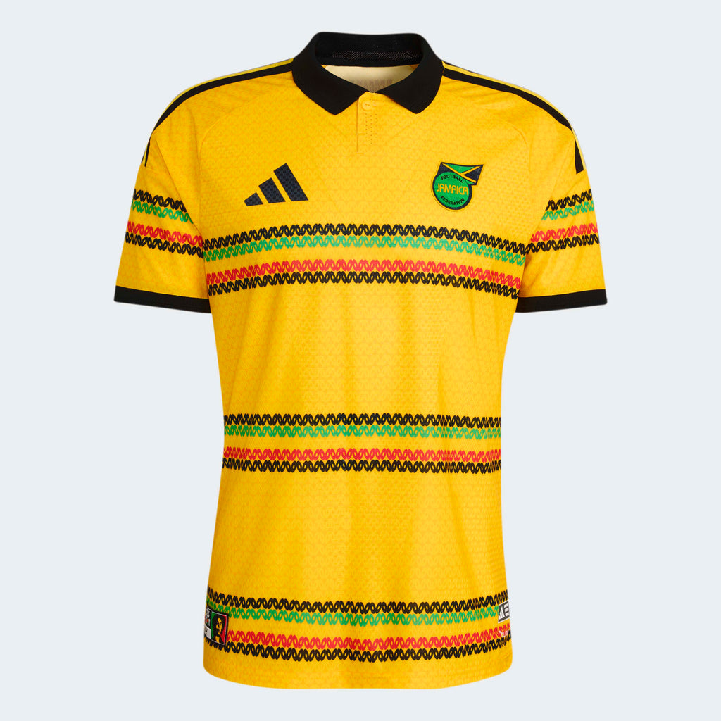 adidas Jamaica 26 x Bob Marley Home Men Authentic Jersey product image 1, provided for visual reference and product detail