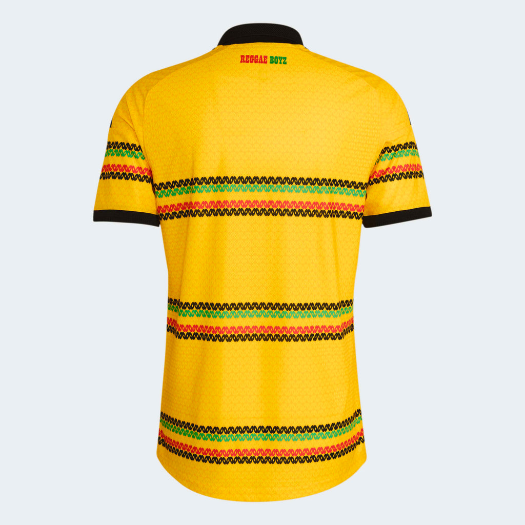 adidas Jamaica 26 x Bob Marley Home Men Authentic Jersey product image 2, provided for visual reference and product detail