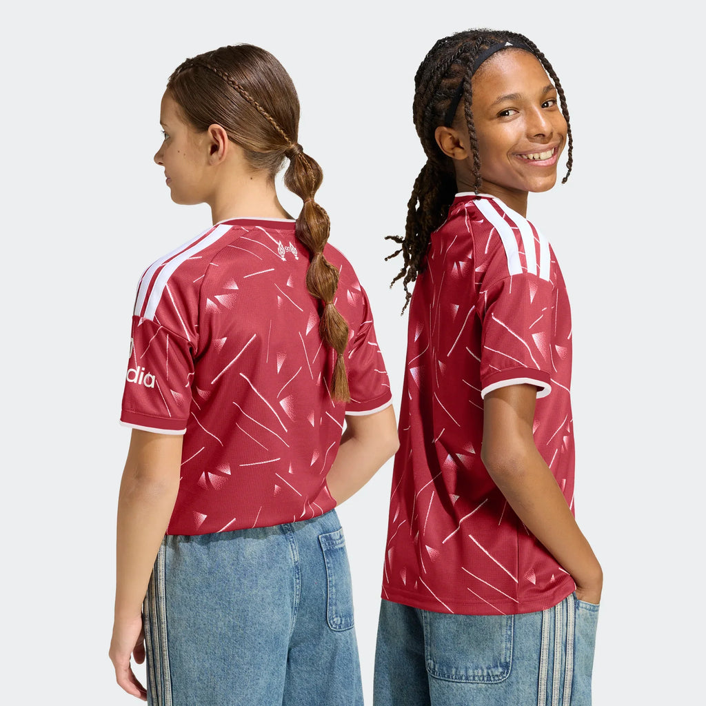 adidas Liverpool FC 26/27 Home Jersey Kids product image 2, provided for visual reference and product detail review