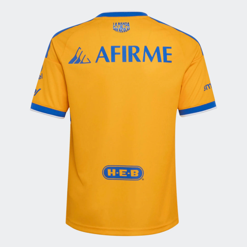 adidas Tigres UANL 26/27 Home Jersey Kids product image 3, provided for visual reference and product detail review