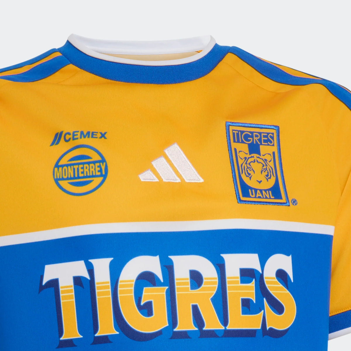 adidas Tigres UANL 26/27 Home Jersey Kids product image 4, provided for visual reference and product detail review
