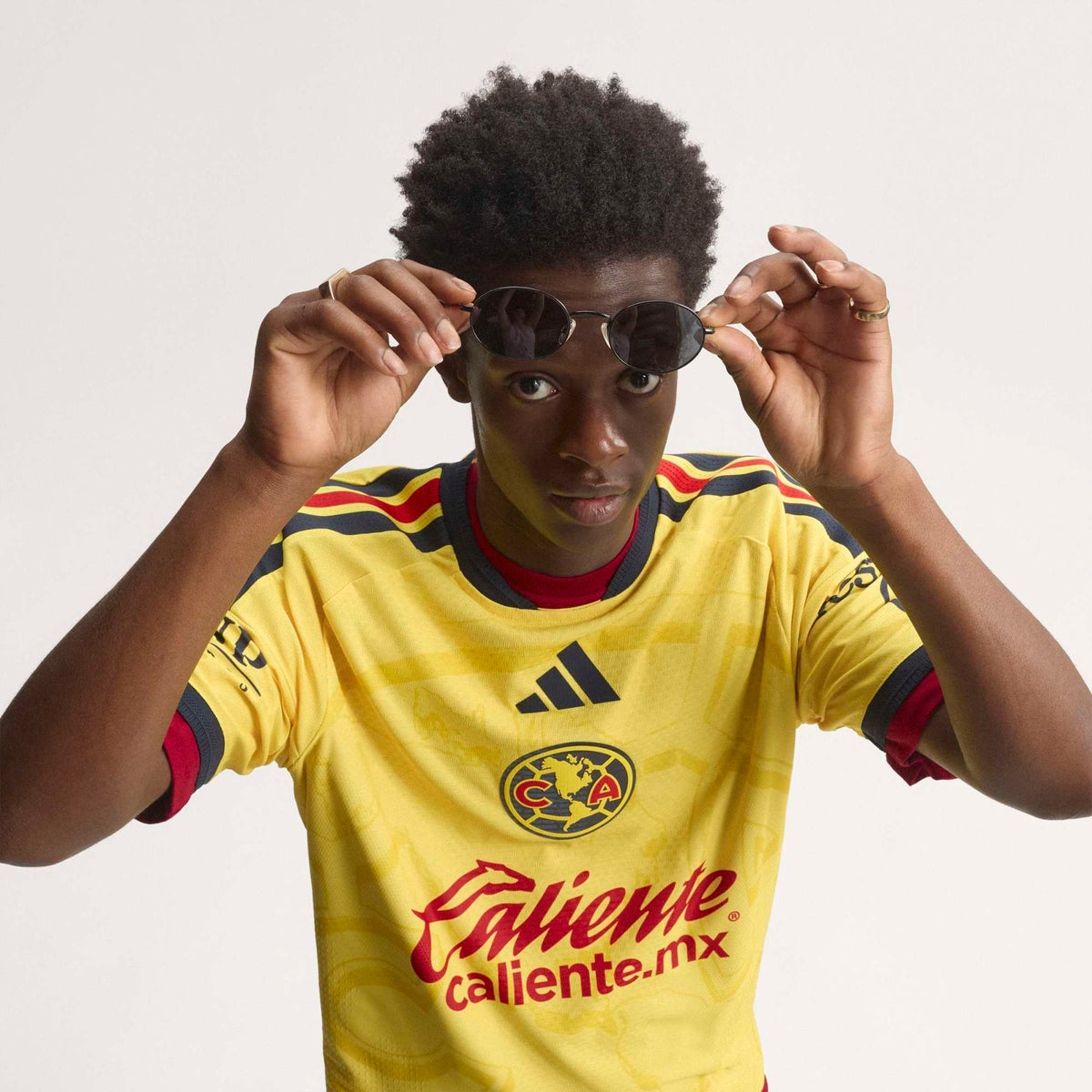 adidas CLUB AMERICA 26/27 HOME Men AUTHENTIC JERSEY product image 4, provided for visual reference and product detail review