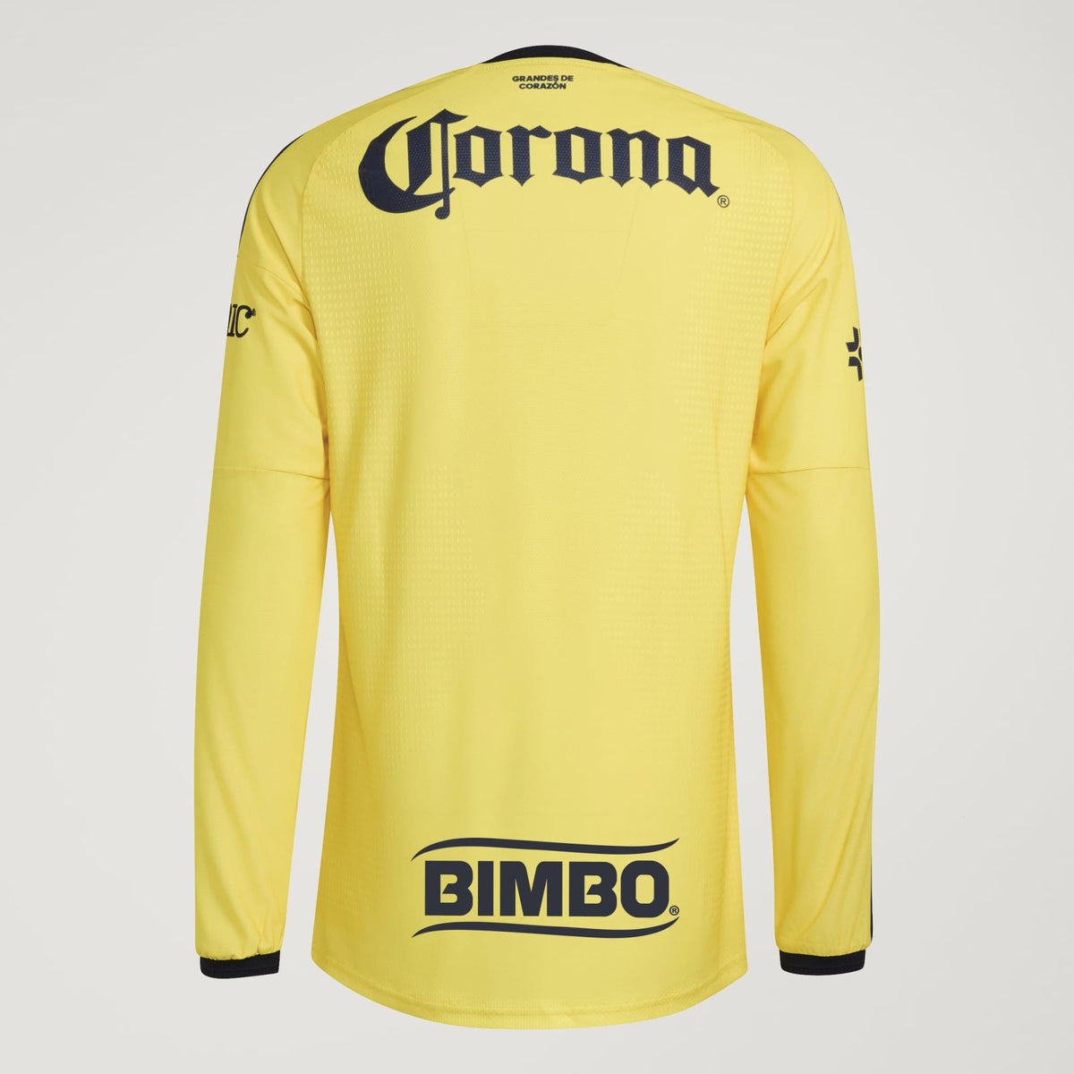 adidas CLUB AMERICA 26/27 HOME AUTHENTIC LONG SLEEVE JERSEY product image 2, provided for visual reference and product