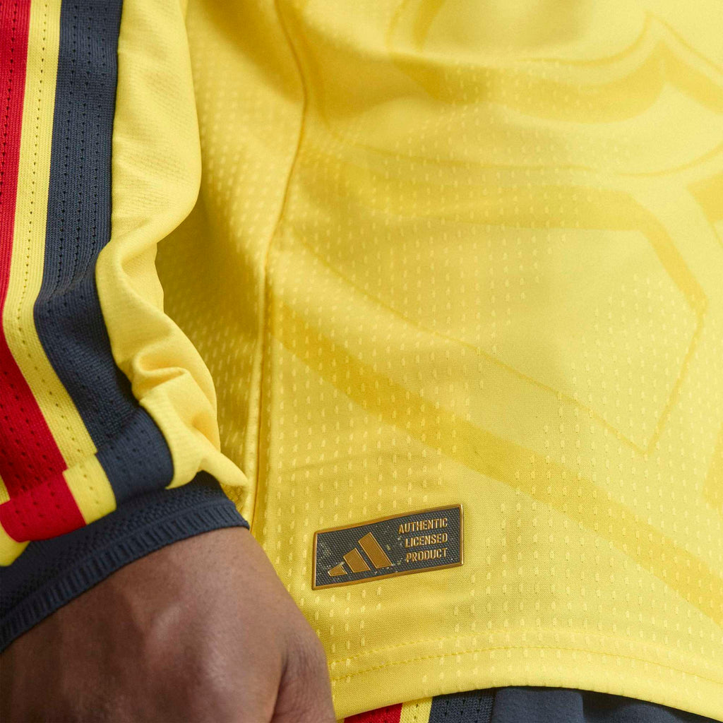 adidas CLUB AMERICA 26/27 HOME AUTHENTIC LONG SLEEVE JERSEY product image 6, provided for visual reference and product