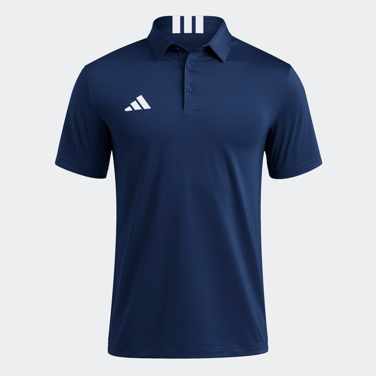 adidas 3 Stripe Basic Short Sleeve Polo product image 1, provided for visual reference and product detail review