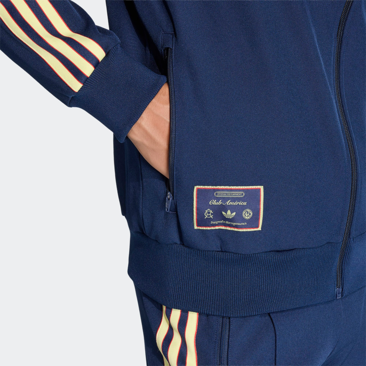 adidas Club America Icon Track Jacket product image 5, provided for visual reference and product detail review