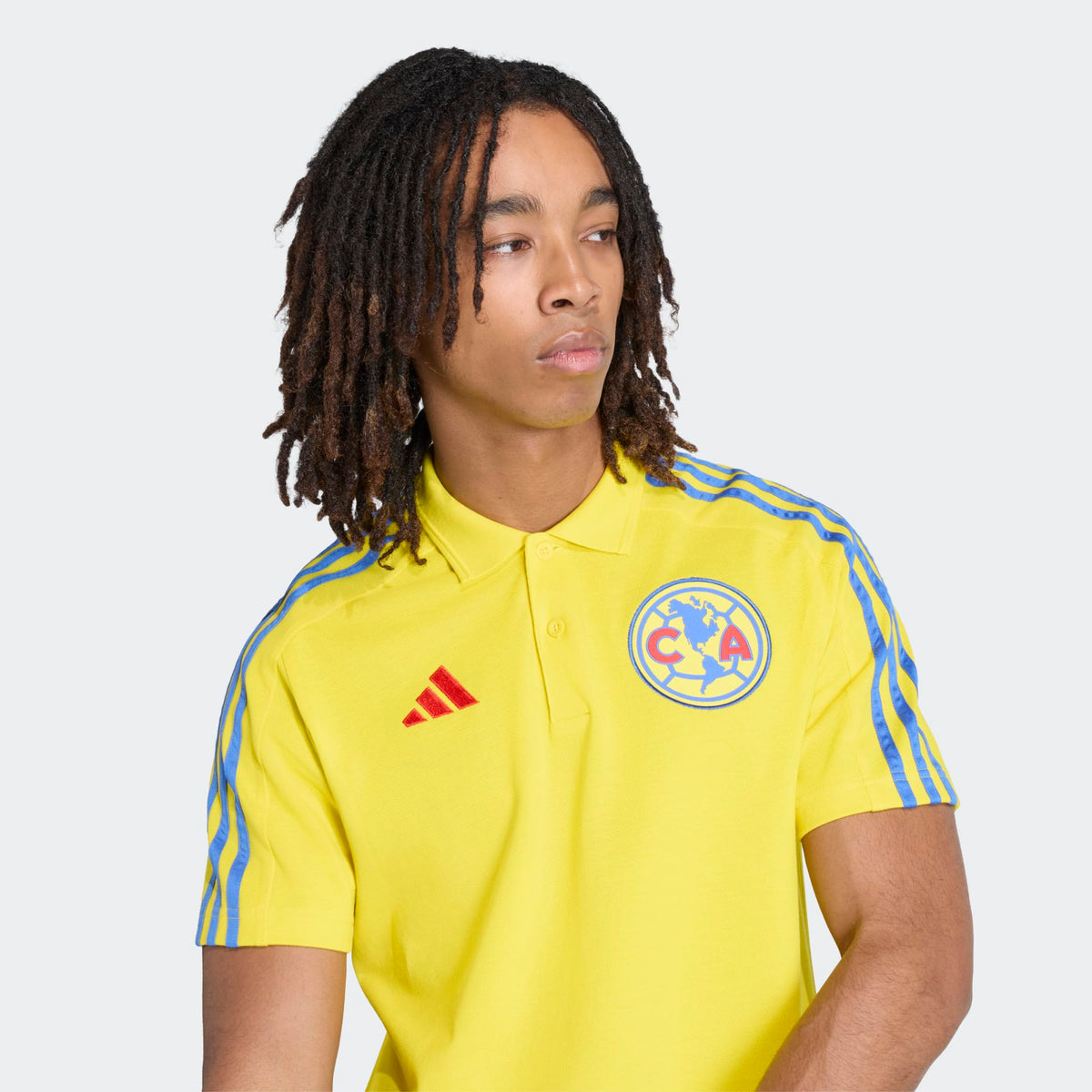 adidas Club America Polo product image 4, provided for visual reference and product detail review
