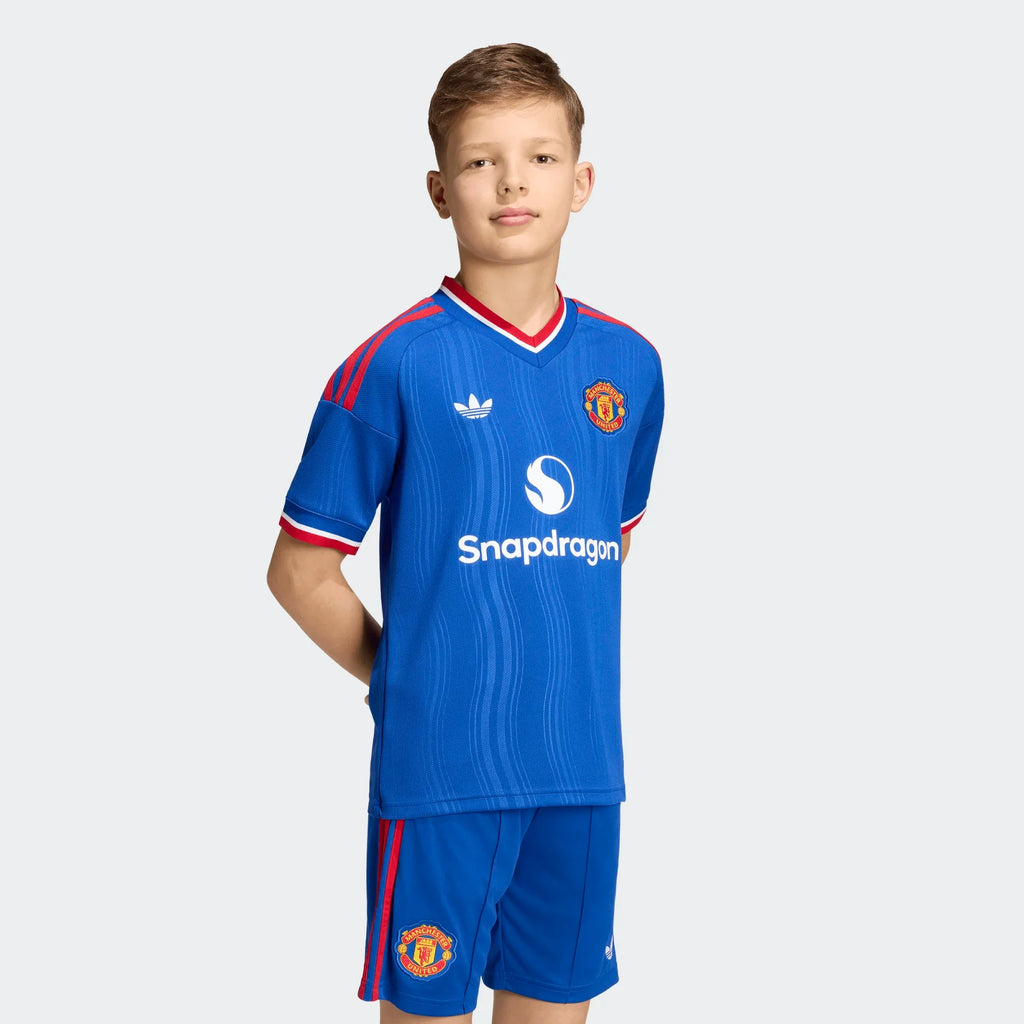 ADIDAS Manchester United 26/27 Away Jersey Kids product image 8, provided for visual reference and product detail review