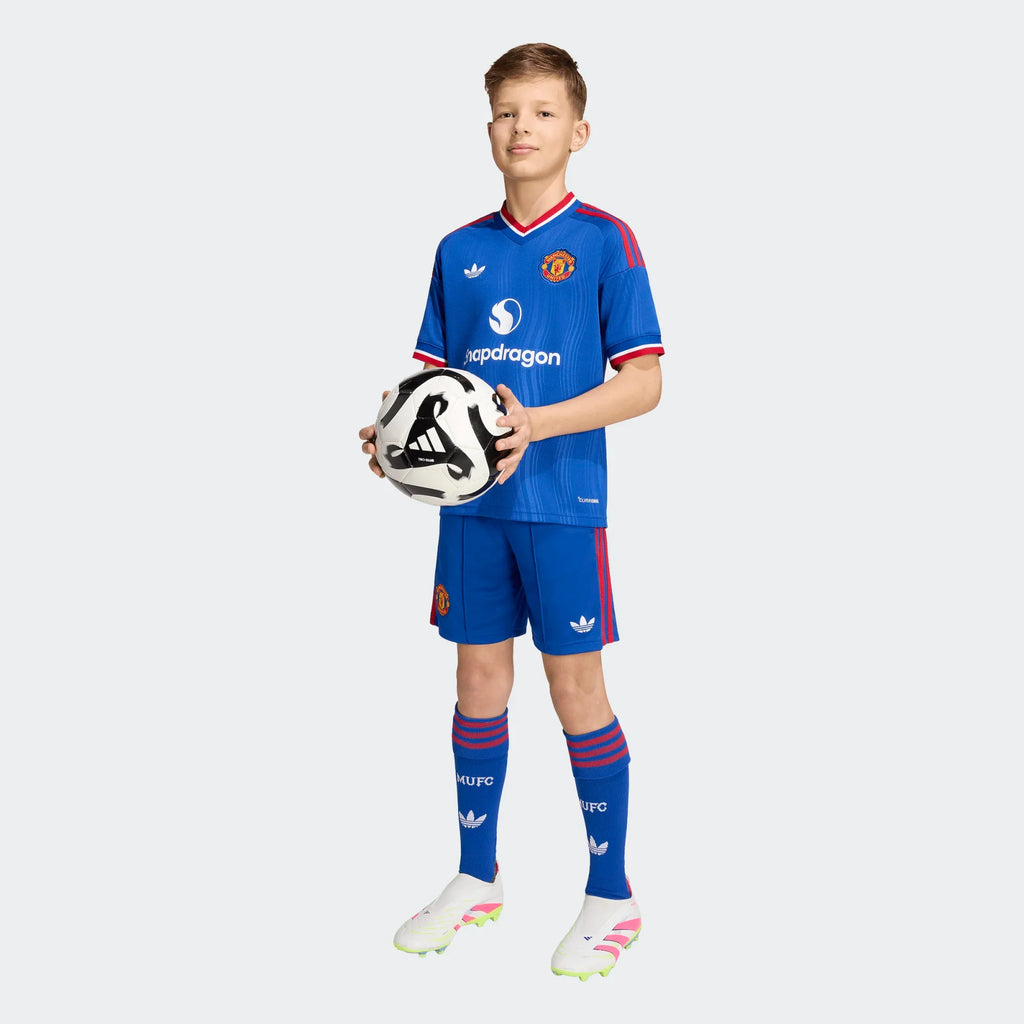 ADIDAS Manchester United 26/27 Away Jersey Kids product image 6, provided for visual reference and product detail review