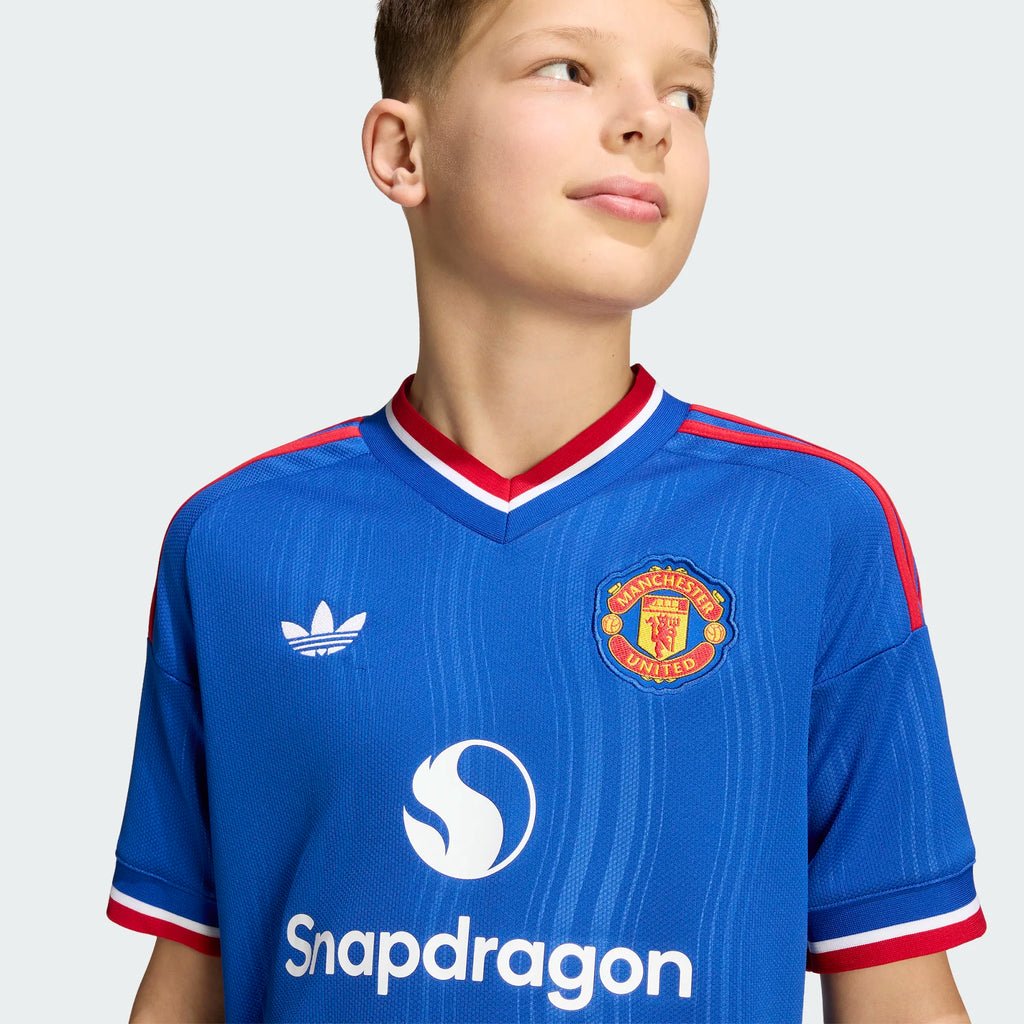 ADIDAS Manchester United 26/27 Away Jersey Kids product image 5, provided for visual reference and product detail review