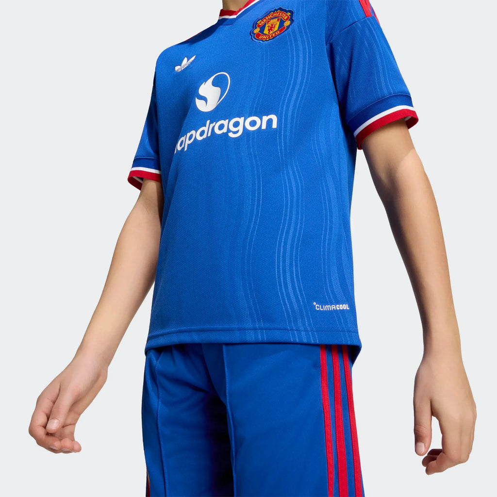 ADIDAS Manchester United 26/27 Away Jersey Kids product image 4, provided for visual reference and product detail review