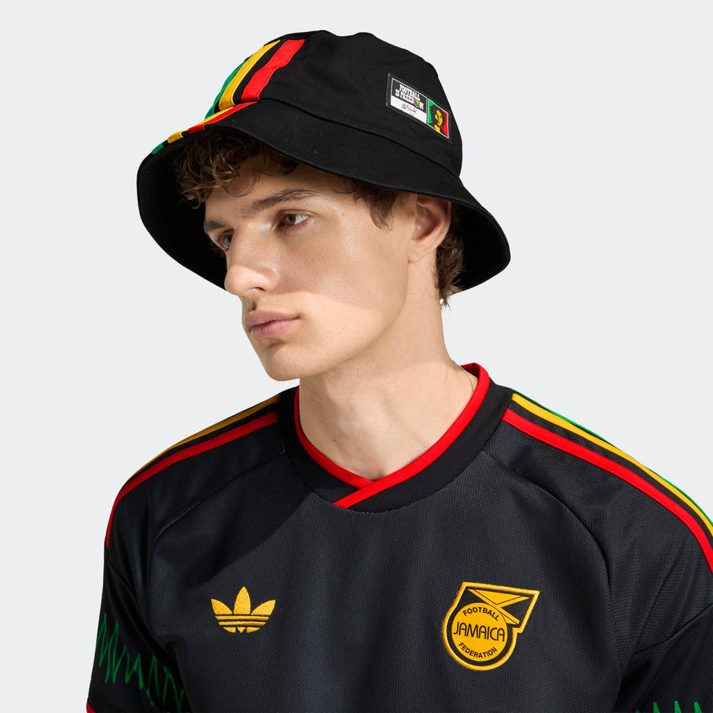 adidas Jamaica 26 x Bob Marley Away Men Stadium Jersey product image 6, provided for visual reference and product detail