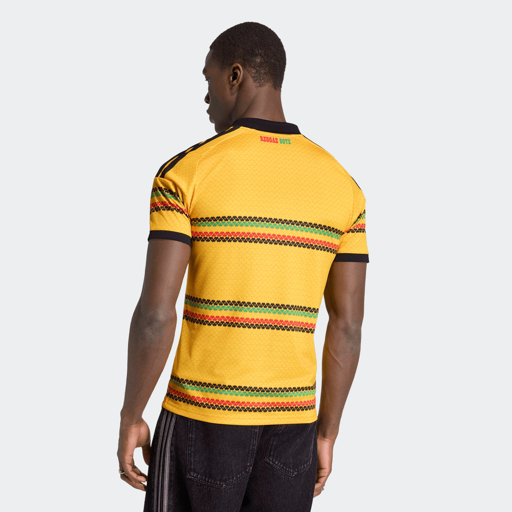 adidas Jamaica 26 x Bob Marley Home Men Stadium Jersey product image 2, provided for visual reference and product detail