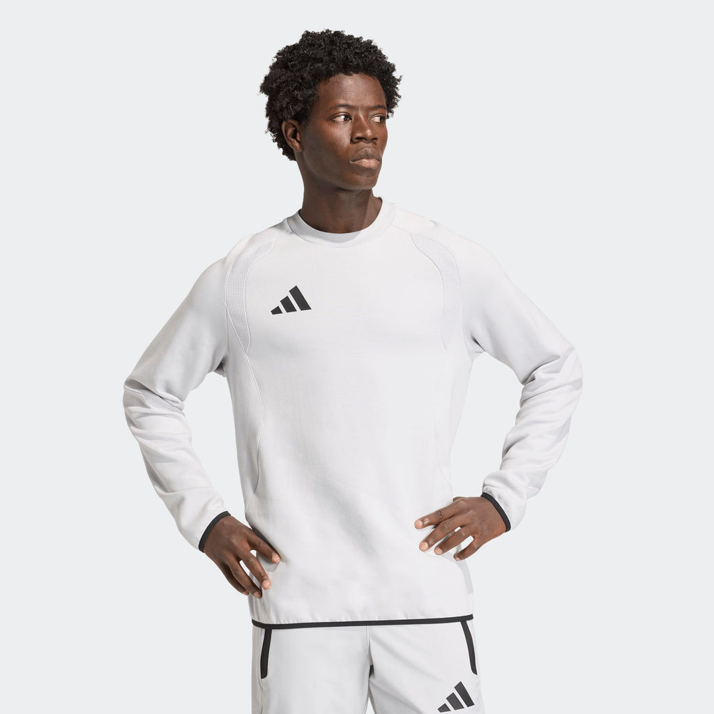 adidas TIRO TRAVEL CREW Sweatshirt product image 2, provided for visual reference and product detail review