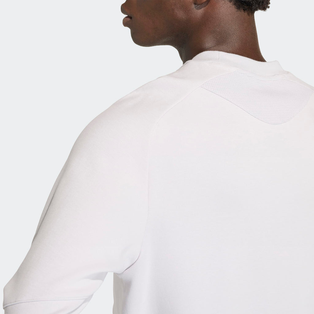 adidas TIRO TRAVEL CREW Sweatshirt product image 5, provided for visual reference and product detail review