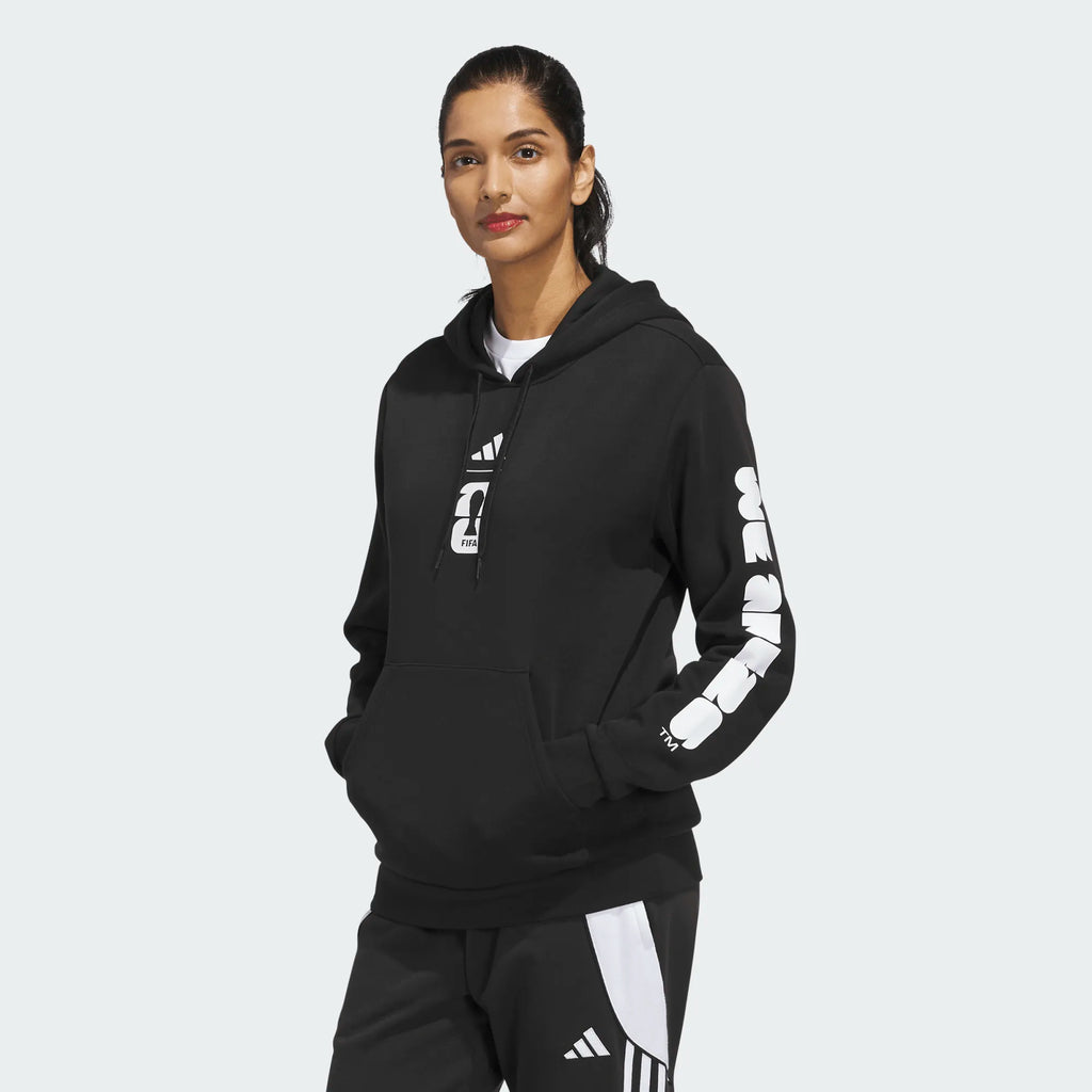 adidas FIFA World Cup 26™ Match Ball Graphic Hoodie Women product image 1, provided for visual reference and product detail