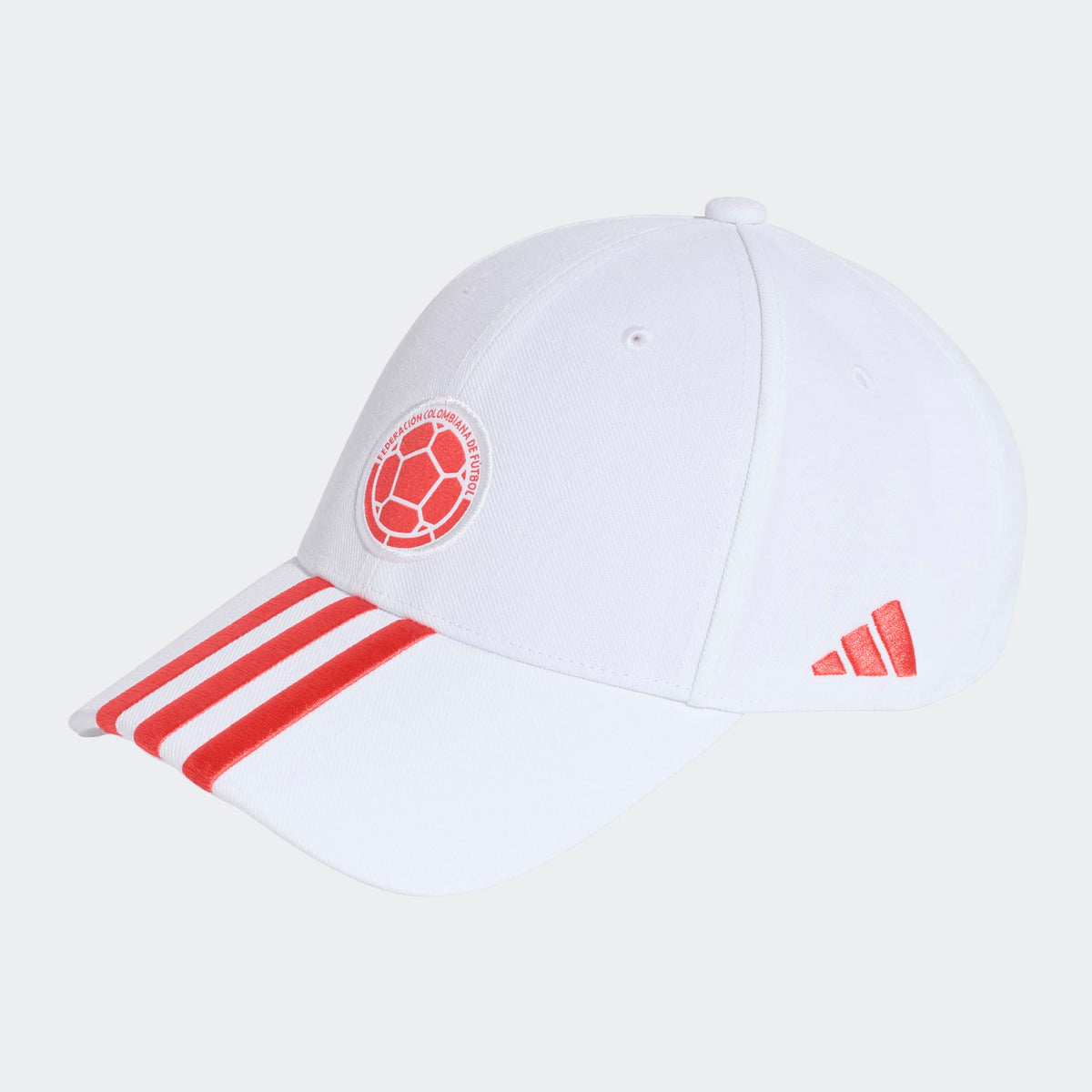 adidas Colombia Soccer Cap - White product image 1, provided for visual reference and product detail review