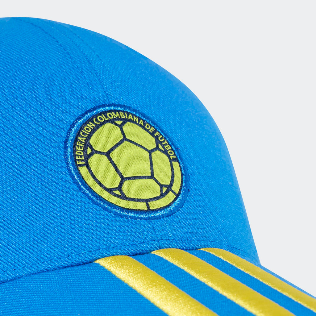 adidas Colombia Soccer Cap - Blue product image 3, provided for visual reference and product detail review