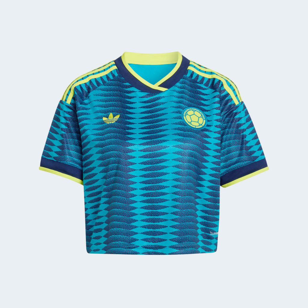 adidas Colombia 26 Away Women Cropped Jersey product image 3, provided for visual reference and product detail review