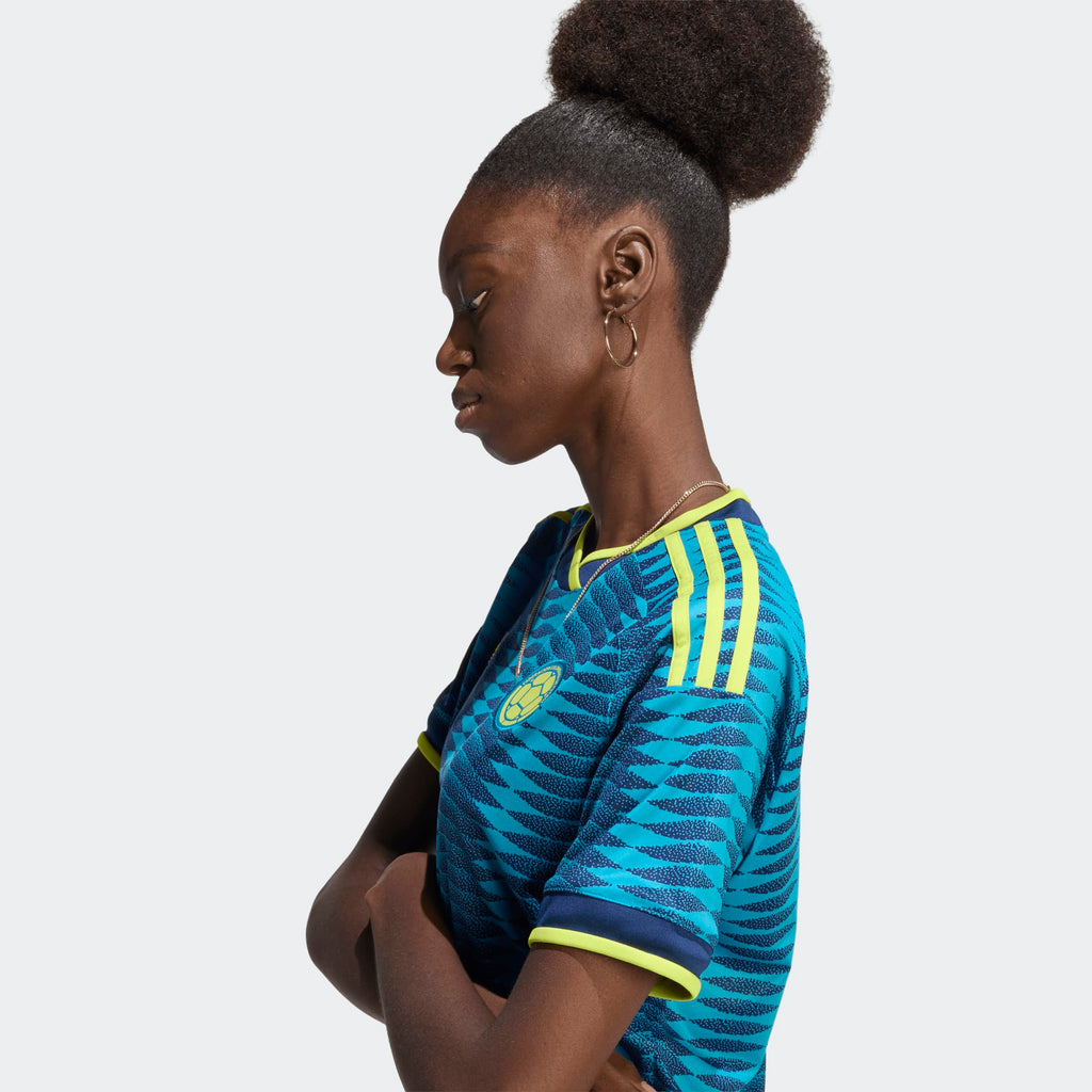adidas Colombia 26 Away Women Cropped Jersey product image 6, provided for visual reference and product detail review