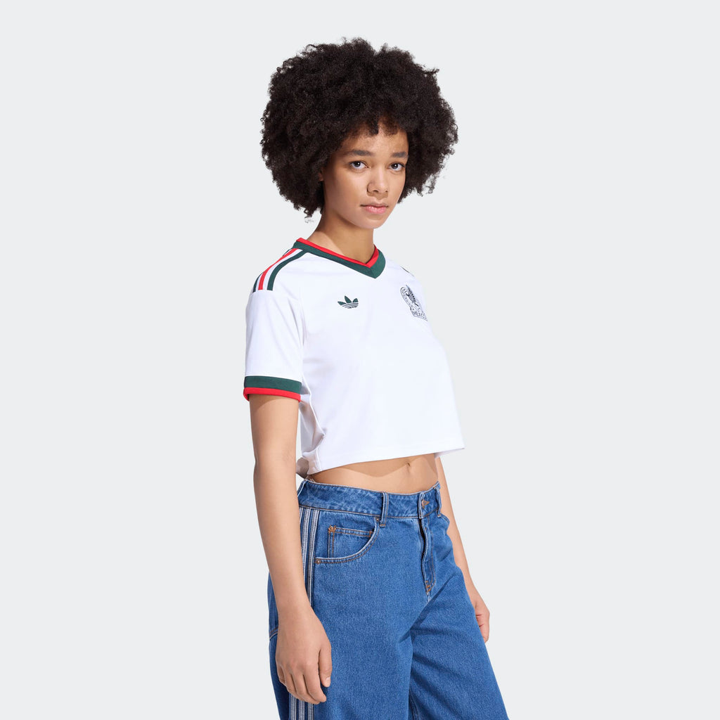 adidas Mexico 26 Away Cropped Women Jersey product image 1, provided for visual reference and product detail review