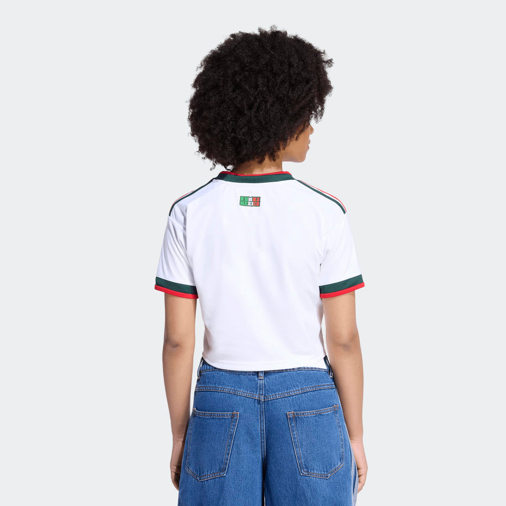 adidas Mexico 26 Away Cropped Women Jersey product image 2, provided for visual reference and product detail review