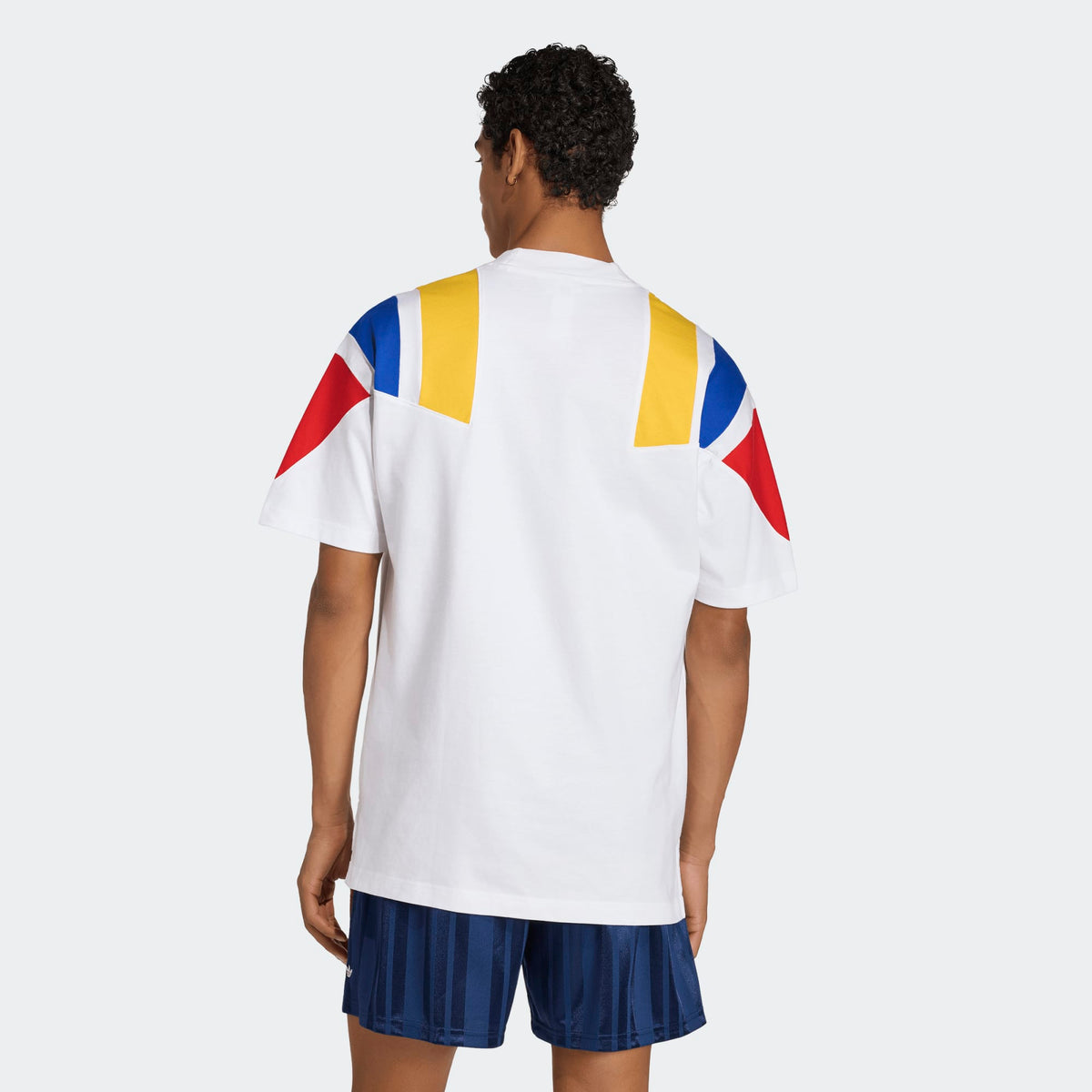 adidas Men Colombia EQT T-Shirt White product image 3, provided for visual reference and product detail review