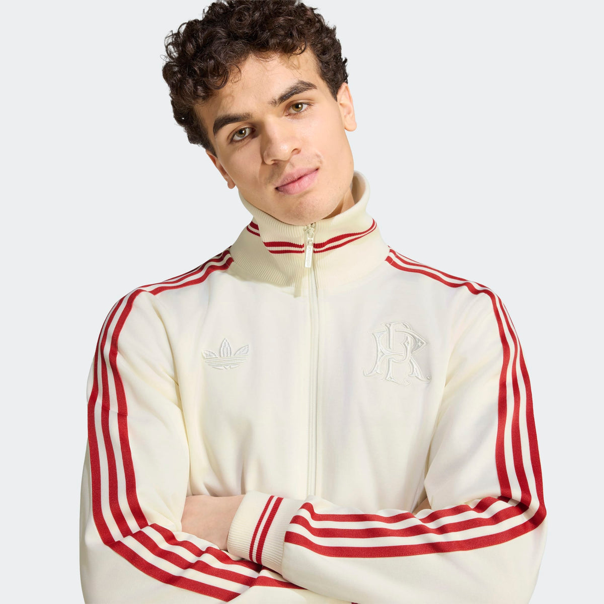 adidas RIVER PLATE 125TH ANNIVERSARY TRACK TOP product image 3, provided for visual reference and product detail review