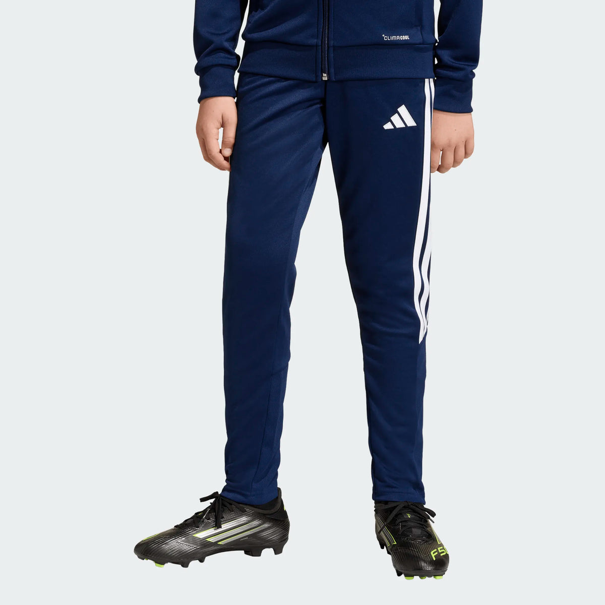 adidas Tiro 26 League Youth Pants Navy/White product image 2, provided for visual reference and product detail review