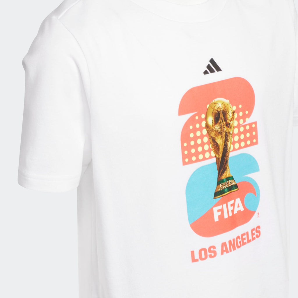 adidas FIFA World Cup 26™ Host City Los Angeles Graphic T-Shirt Junior product image 4, provided for visual reference and