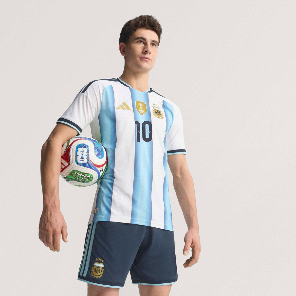 adidas Argentina 26 Home Authentic Messi Jersey product image 1, provided for visual reference and product detail review