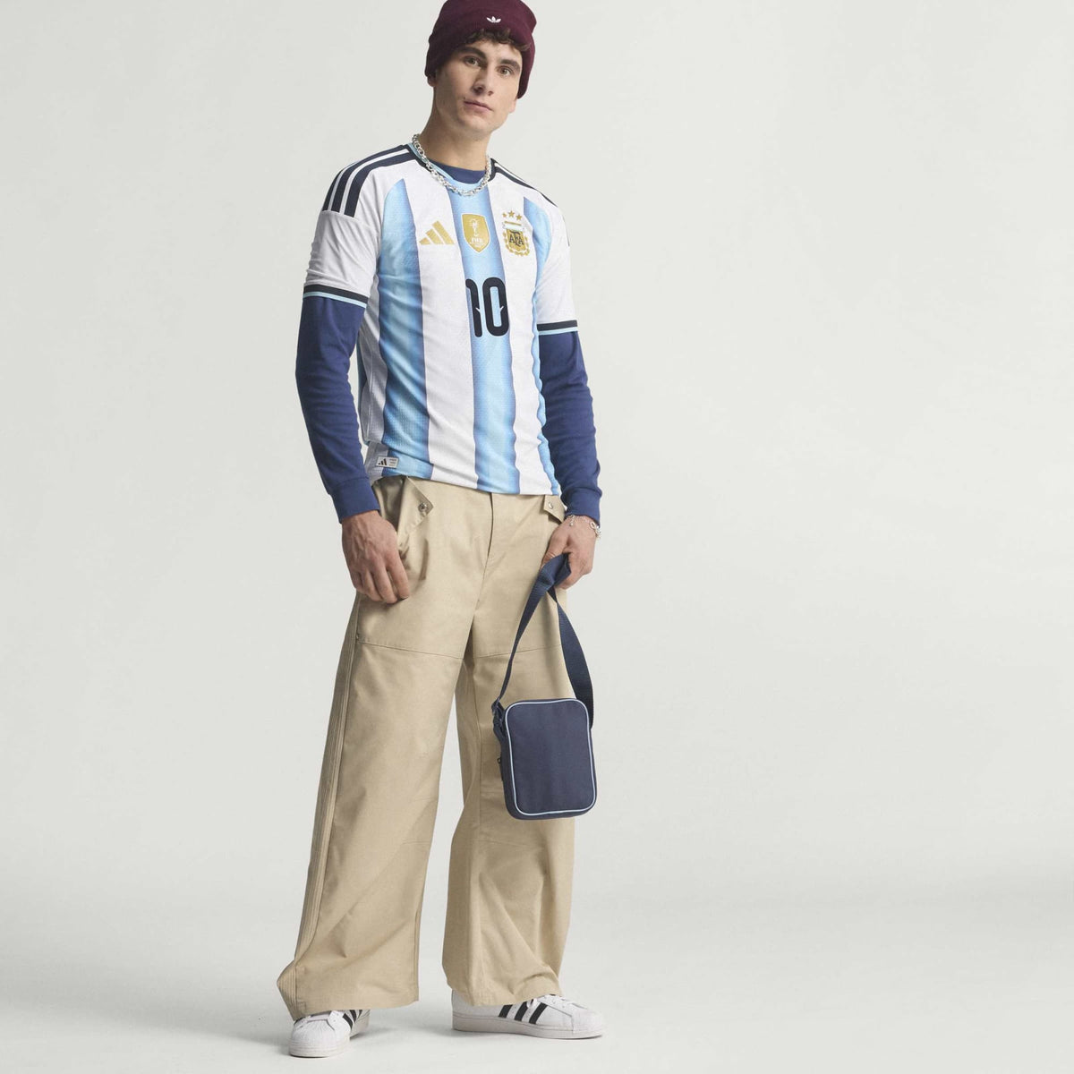 adidas Argentina 26 Home Authentic Messi Jersey product image 7, provided for visual reference and product detail review