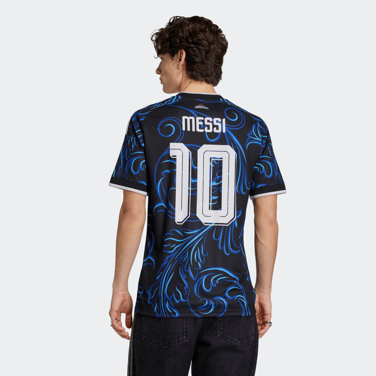 adidas Argentina 26 Away Messi Stadium Men Jersey product image 4, provided for visual reference and product detail review