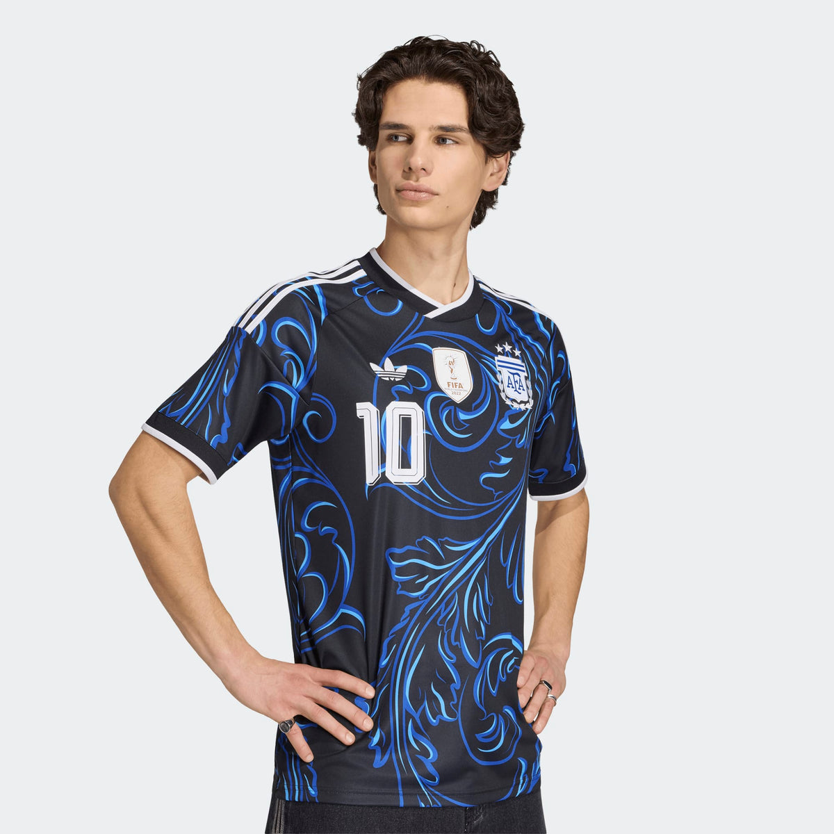 adidas Argentina 26 Away Messi Stadium Men Jersey product image 6, provided for visual reference and product detail review