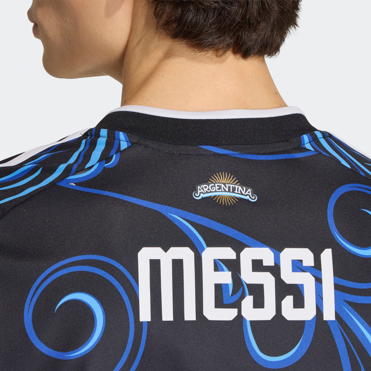 adidas Argentina 26 Away Messi Stadium Men Jersey product image 7, provided for visual reference and product detail review