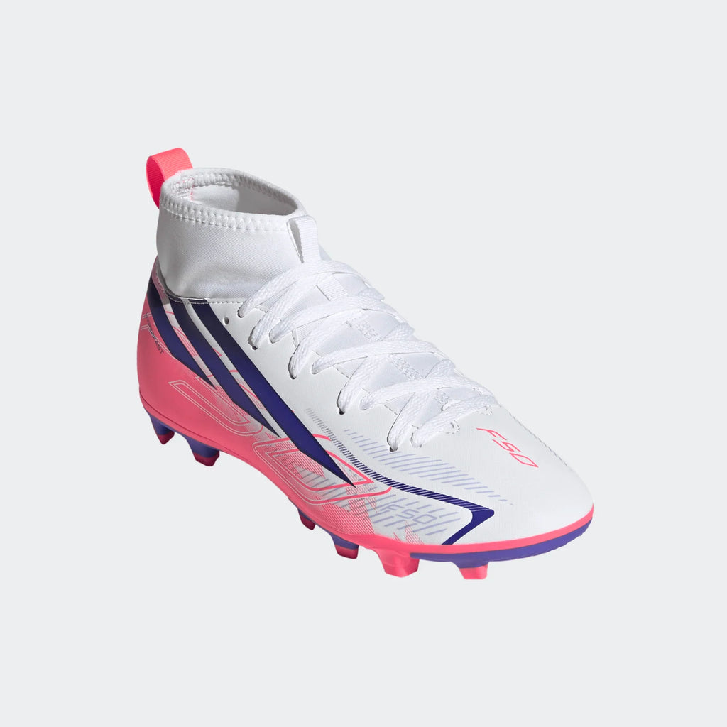 ADIDAS F50 Hyperfast Club Mid Firm Ground / Multi Ground Football Boots Kids product image 9, provided for visual reference