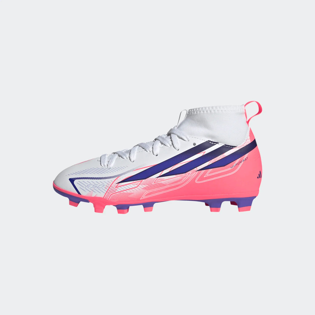ADIDAS F50 Hyperfast Club Mid Firm Ground / Multi Ground Football Boots Kids product image 2, provided for visual reference