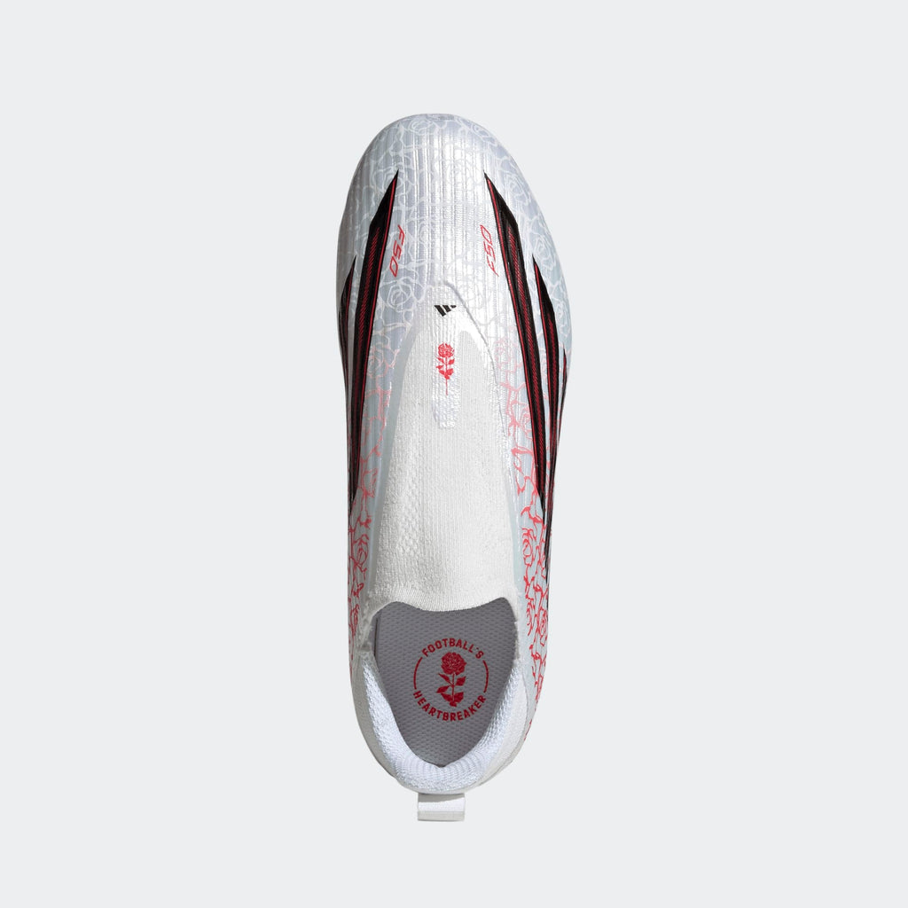 adidas F50 League Lamine Yamal Laceless Firm Ground Football Boots Kids product image 2, provided for visual reference and