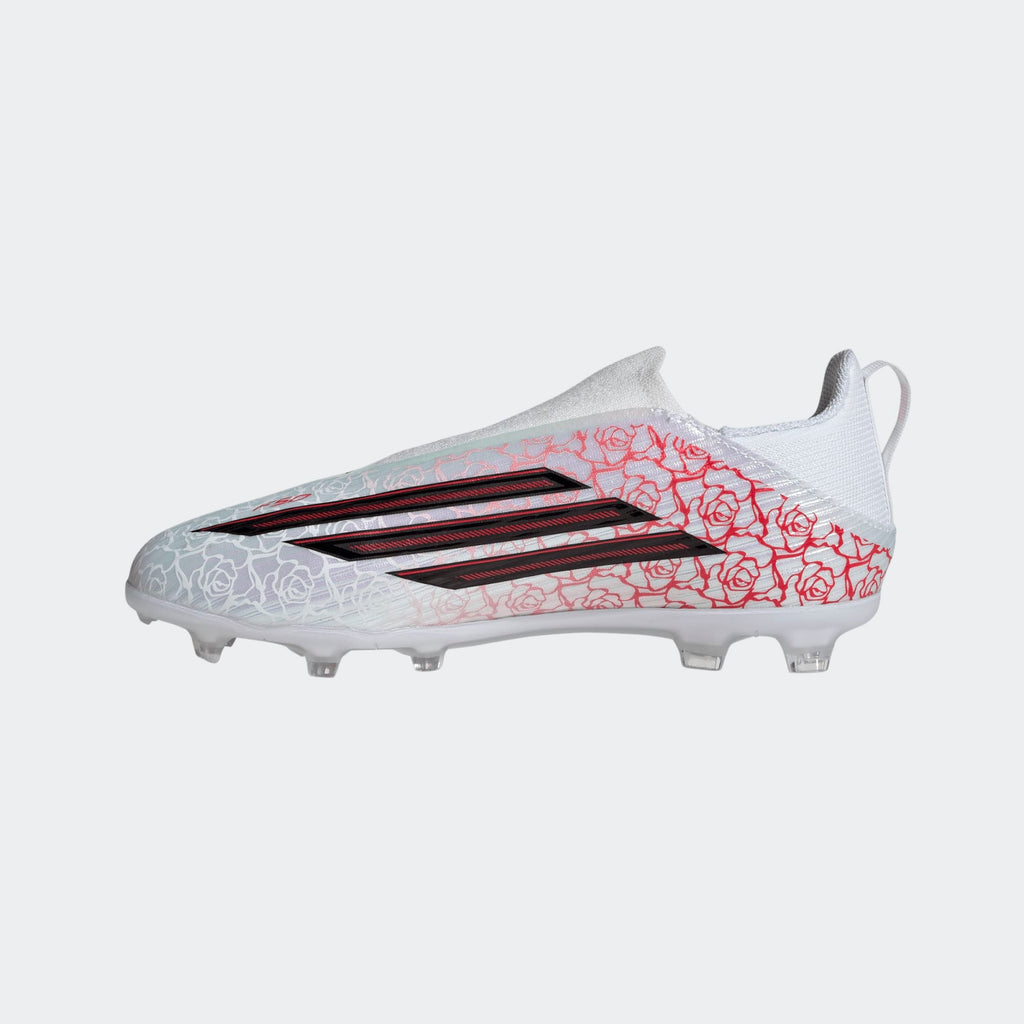 adidas F50 League Lamine Yamal Laceless Firm Ground Football Boots Kids product image 4, provided for visual reference and