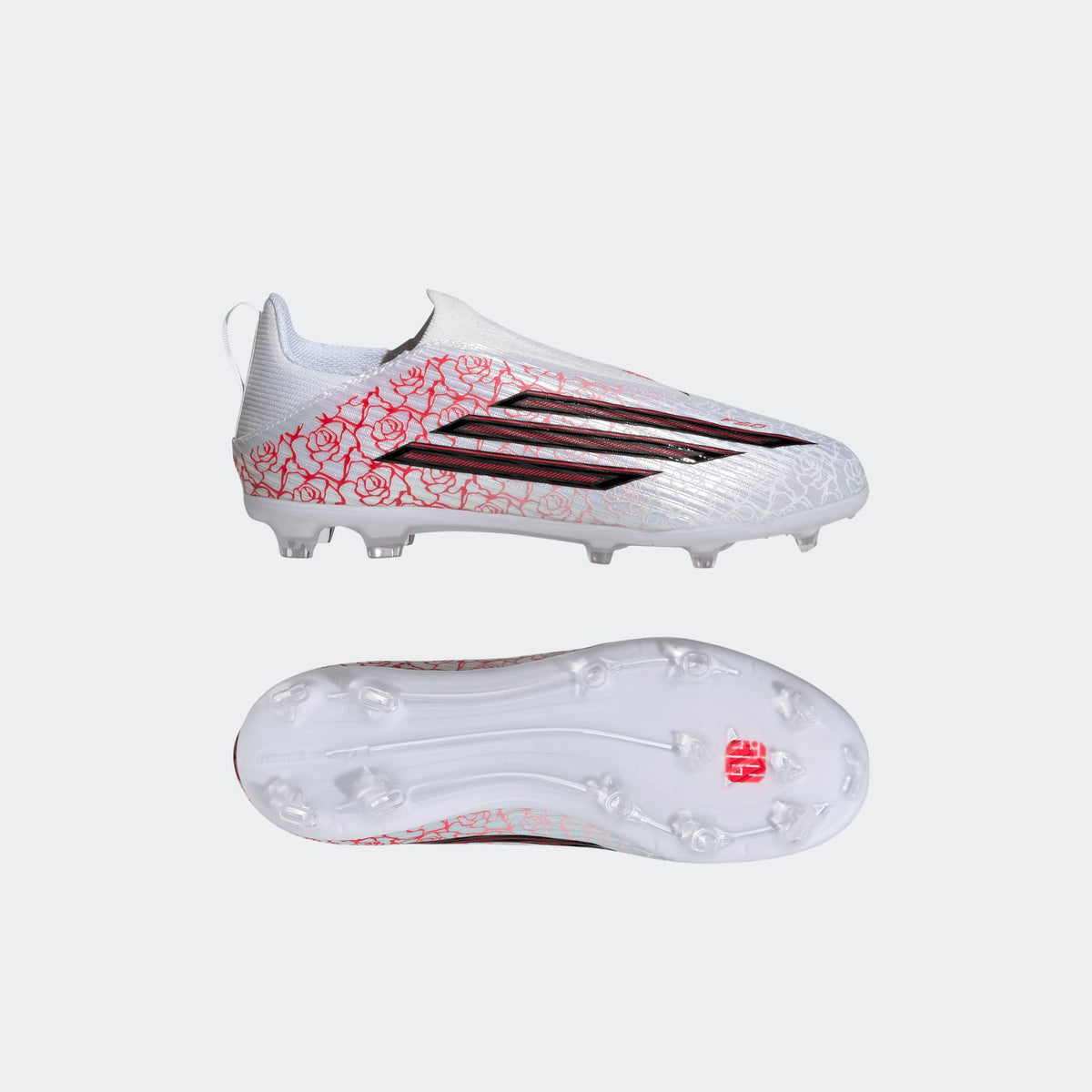 adidas F50 League Lamine Yamal Laceless Firm Ground Football Boots Kids product image 10, provided for visual reference and