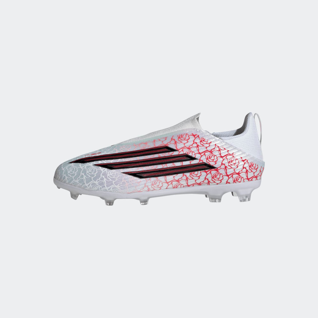 adidas F50 League Lamine Yamal Laceless Firm Ground Football Boots Kids product image 11, provided for visual reference and